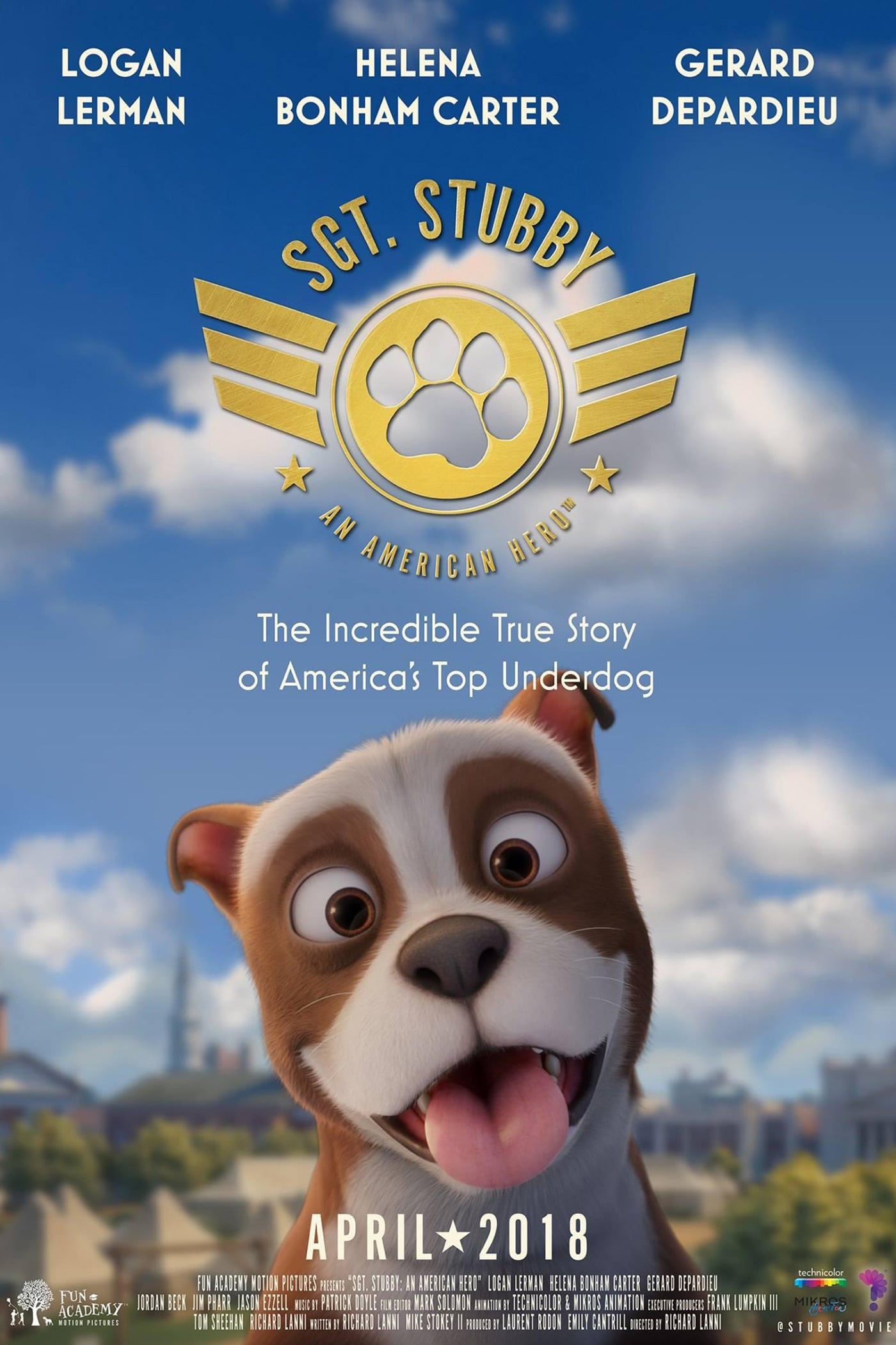 Постер Sgt. Stubby: An American Hero